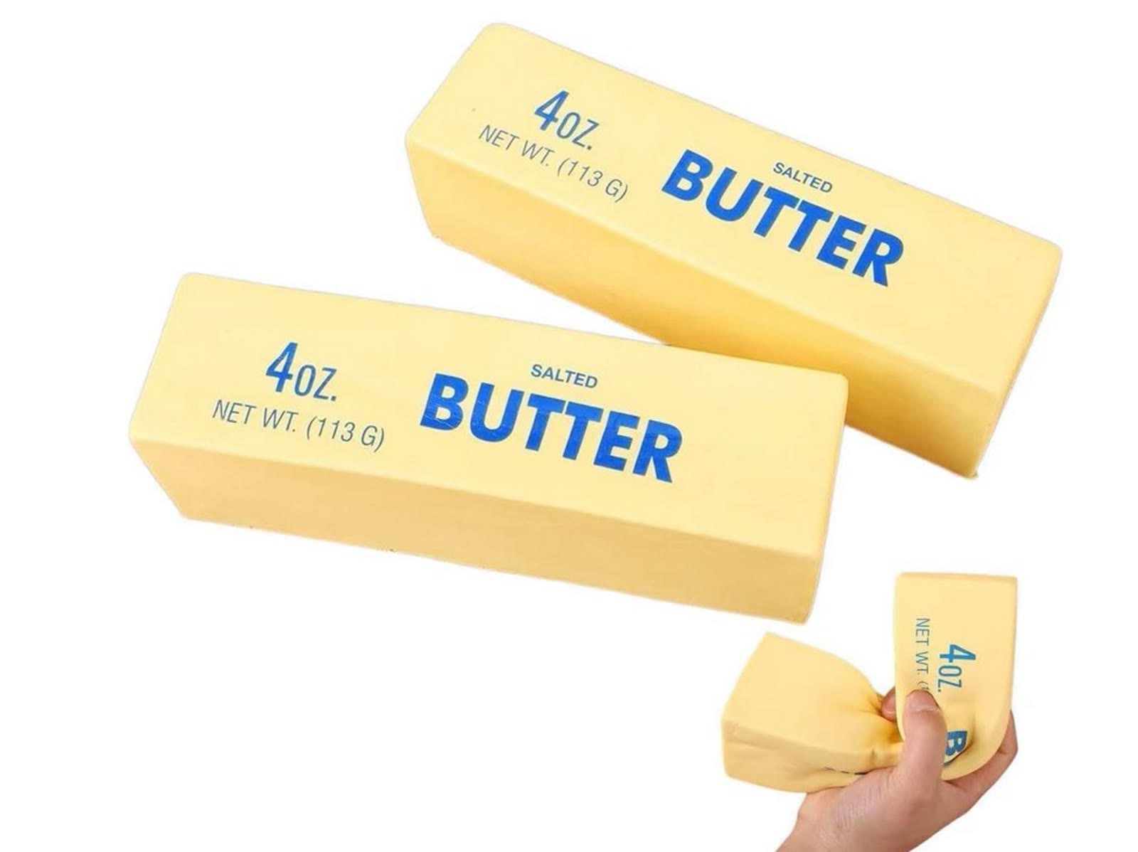Two pack of squishy butter sticks